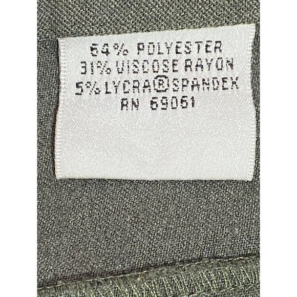 Talbots Woman Stretch Pants Gray Size 16W - Picture 5 of 9